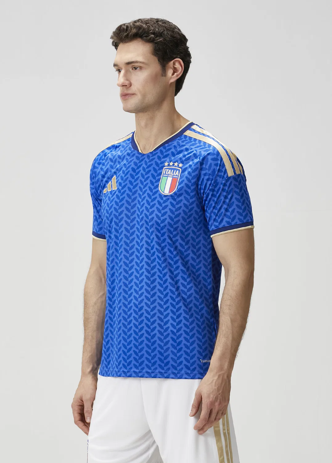 Футболка Adidas Italy 26 Home Authentic, Mavi — фото 3