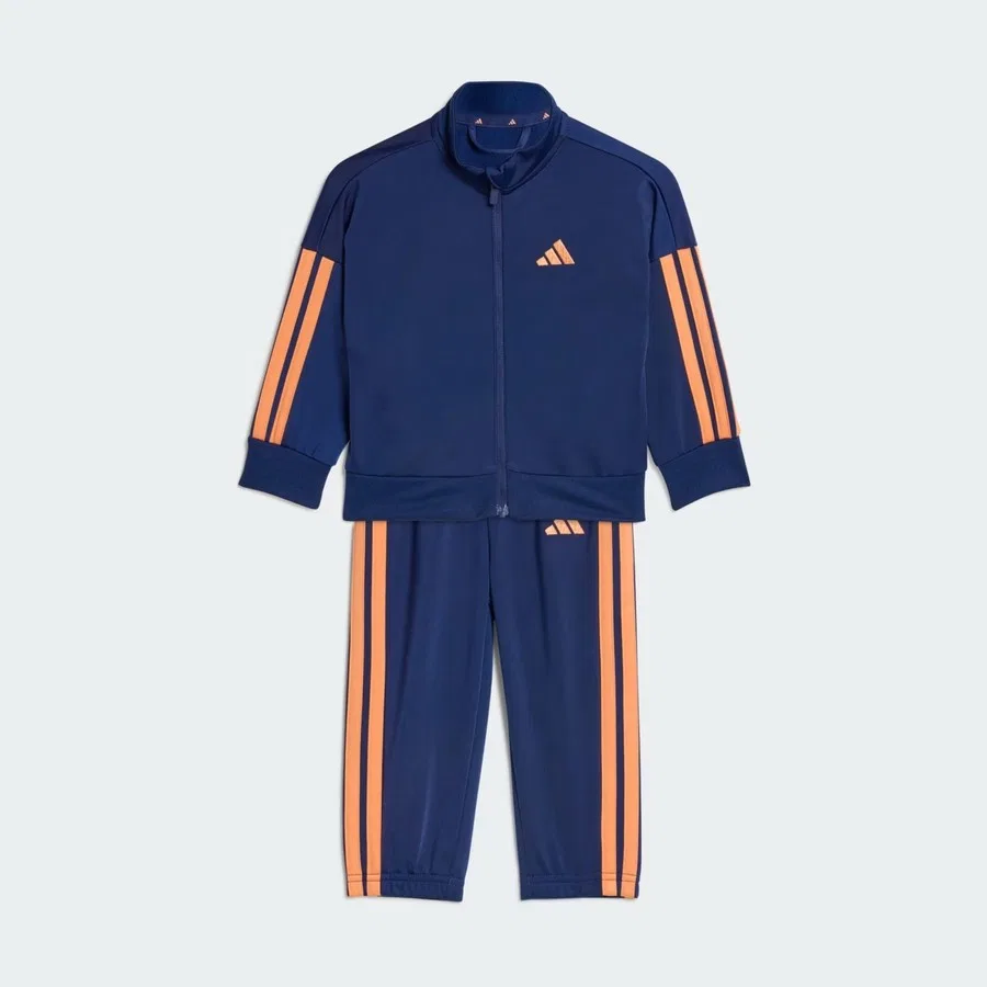 Детский спортивный комплект из футера с принтом 3S Tr Ts 205 adidas, Синий