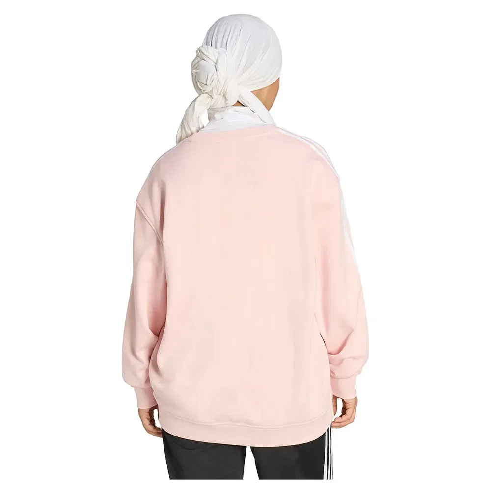 Свитшот Adidas Originals Lace Branding Crew, розовый — фото 2