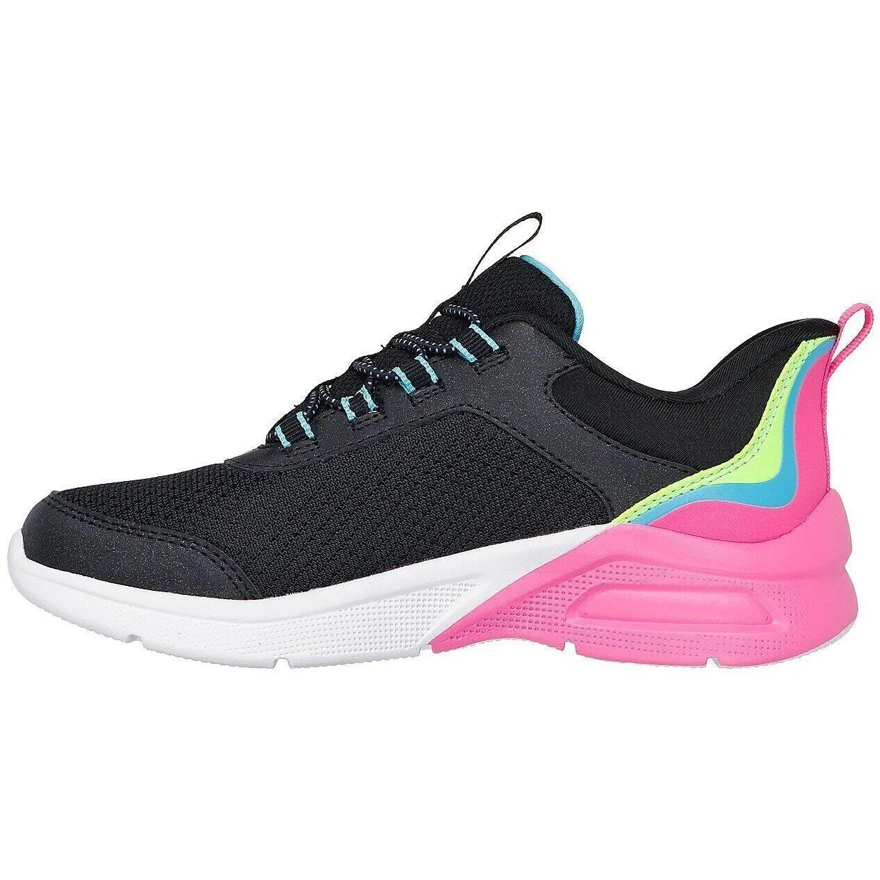 Детские кроссовки Skechers Microspec Max, Schwarz — фото 3
