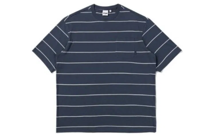 Детская футболка с круглым вырезом FILA, Charcoal Gray