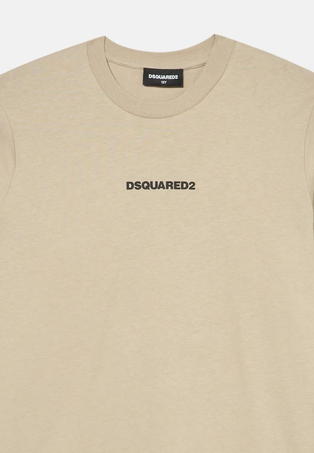 Свободный крой, унисекс, топ с длинными рукавами Dsquared2, Beige — фото 3