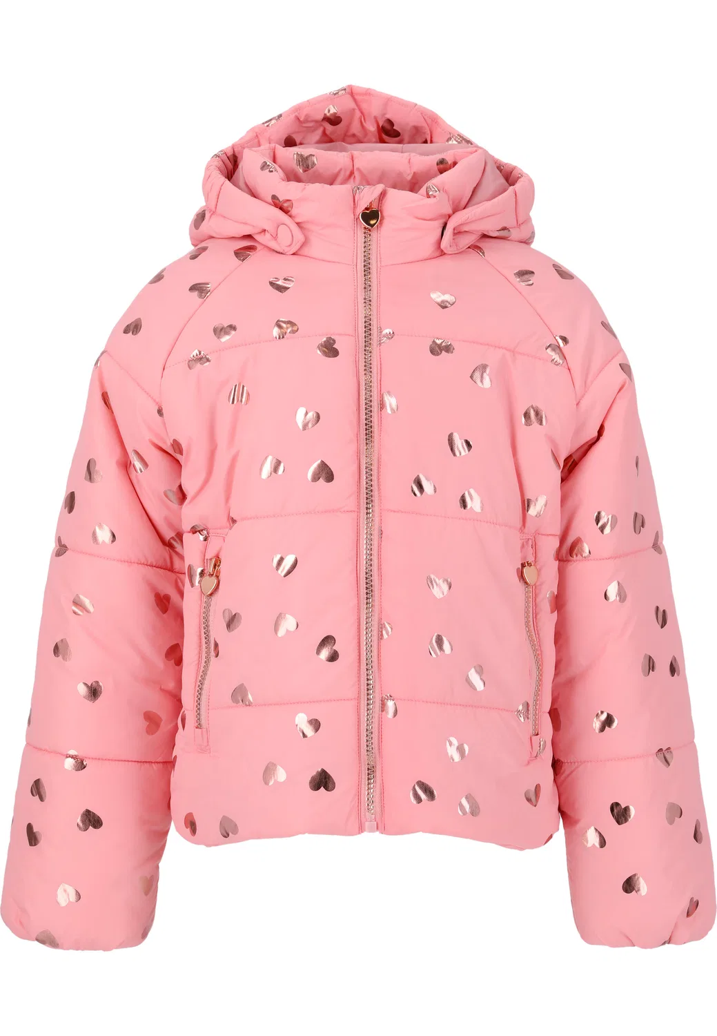 Детская куртка с принтом Candys Zigzag, Rosa