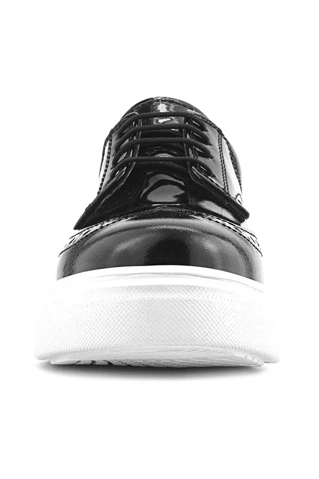 Детские классические туфли для мальчиков из натуральной кожи Classic Shoes Rakerplus, Black — фото 4