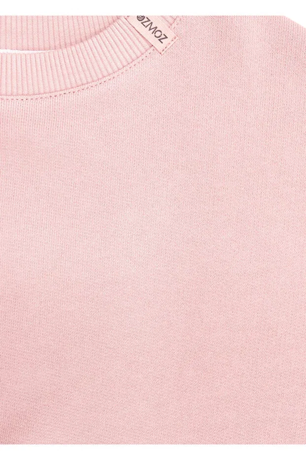 Детский комплект для девочек из футера с графическим принтом Ozmoz By Mukadder Özden, Pink — фото 3