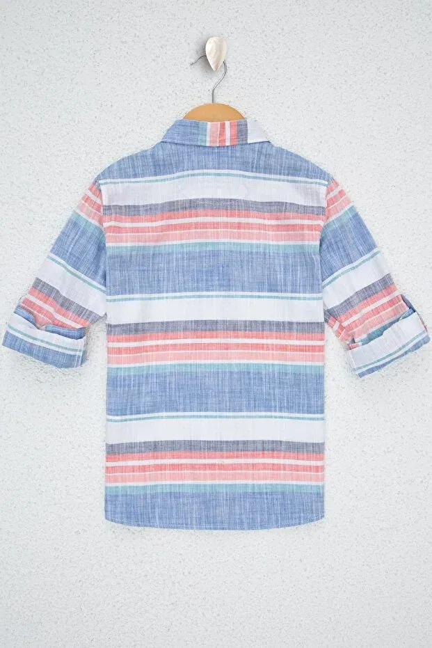 Детская рубашка с длинным рукавом U.S. Polo Assn., Vr045 — фото 2