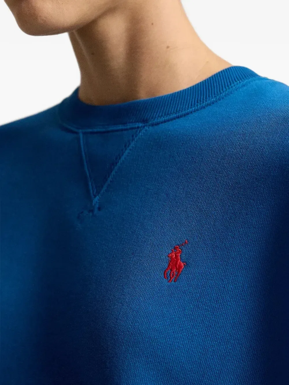 Свитшот с круглым вырезом POLO RALPH LAUREN, синий — фото 4