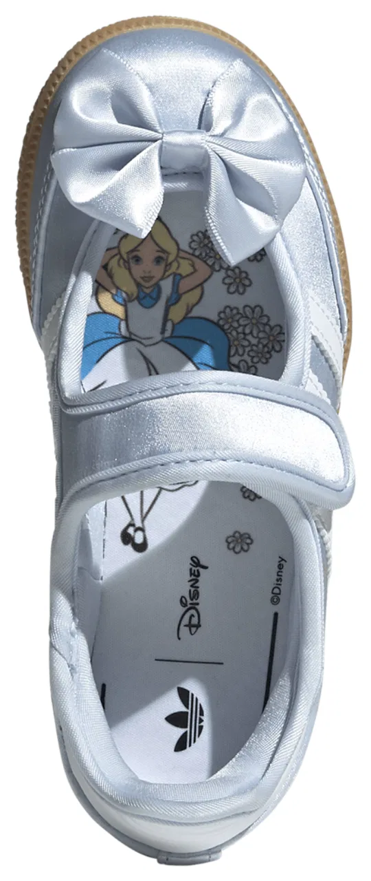 Кроссовки для мальчиков Disney Samba Jane Adidas, синий/белый — фото 4