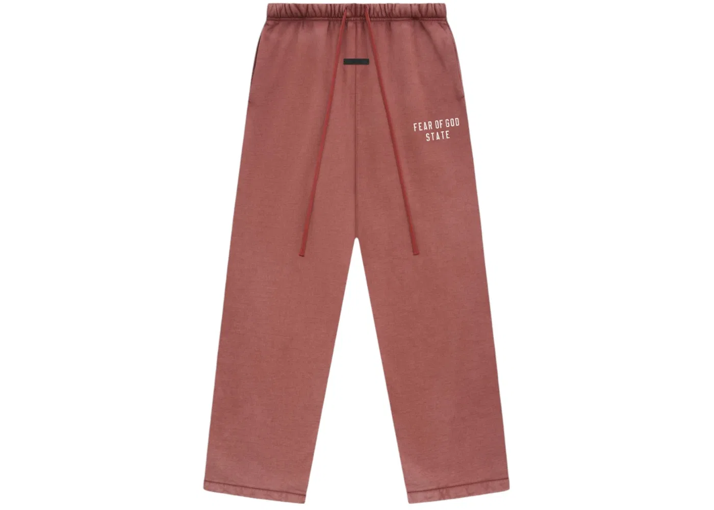 Мужские спортивные штаны из плотного флиса Relaxed Sweatpant Fear of God, Crimson