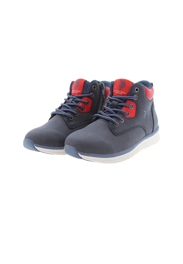 Ботинки на шнуровке Kreed U.S. Polo Assn., blu scuro, синий — фото 2