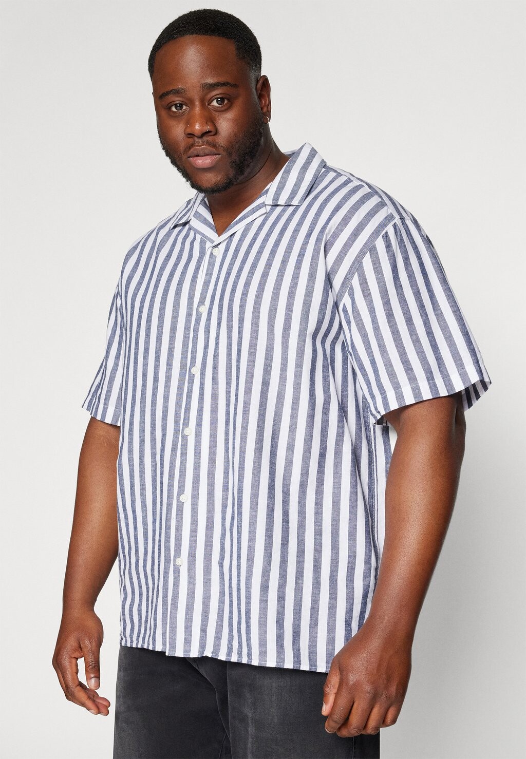 

Рубашка Slhrelaxnew-Linen Shirt Resort Selected, небесный капитан