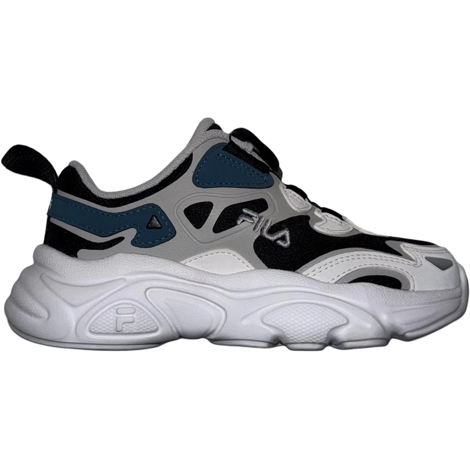 Детские кроссовки для бега с синтетическим верхом FILA KIDS, Gray — фото 3