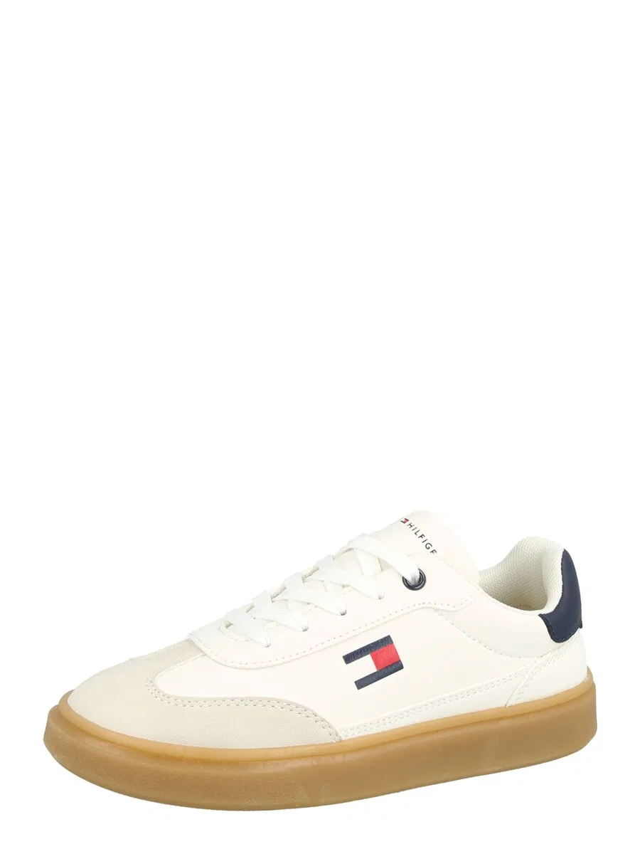 Кроссовки TOMMY HILFIGER 'COOPER' кремового и светло-бежевого цвета