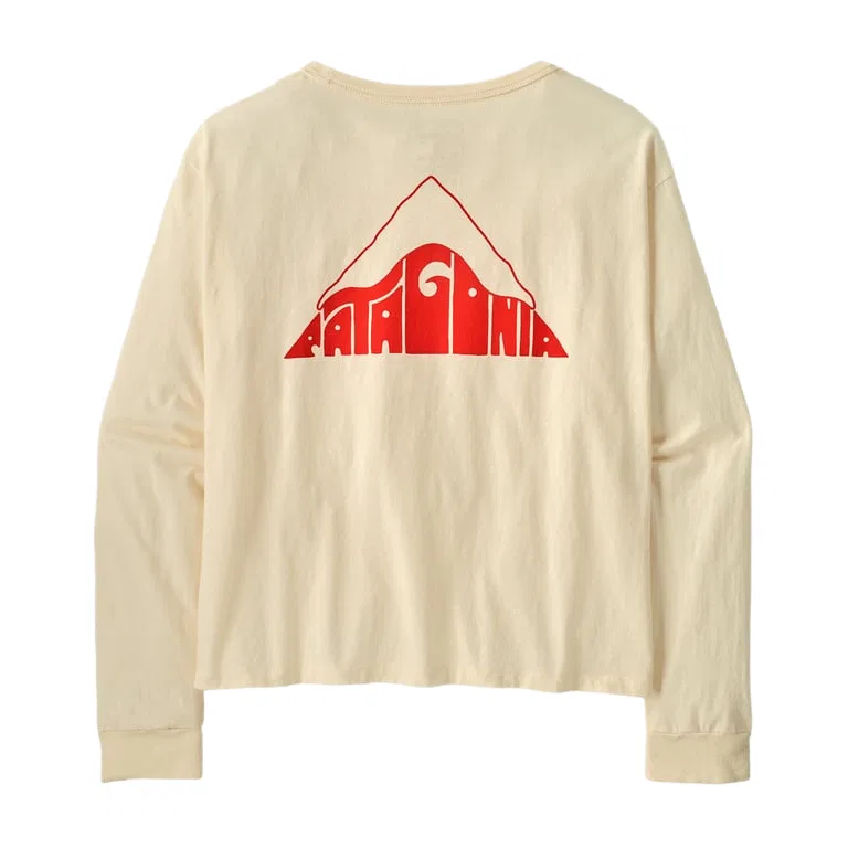 Футболка с опущенным плечом Patagonia, Yellow