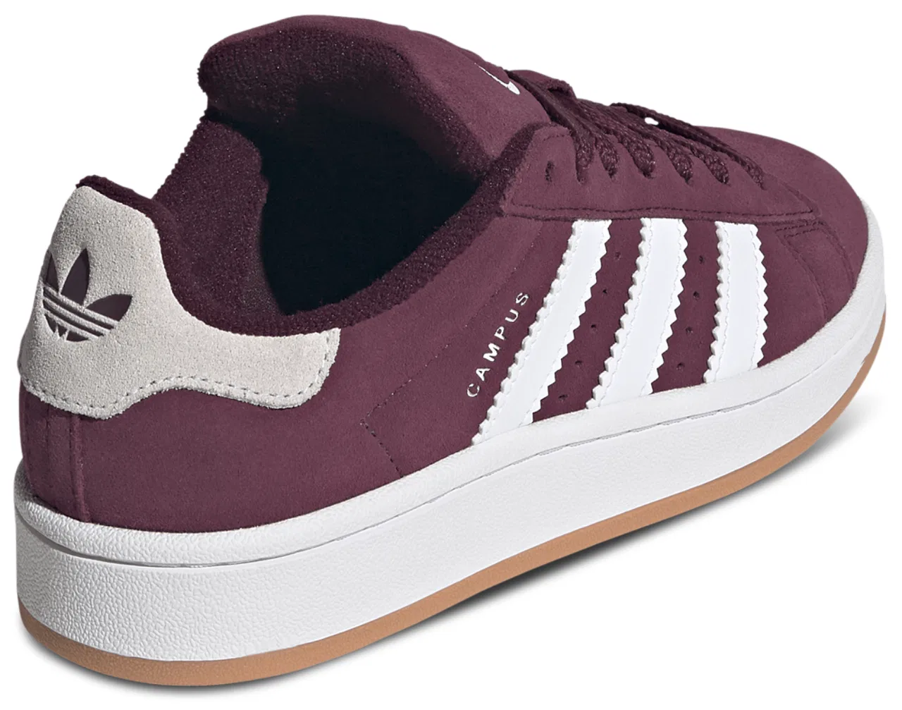 Кроссовки для девочек Campus 00s Adidas, цвет Maroon/Ftwr White/Gum — фото 3