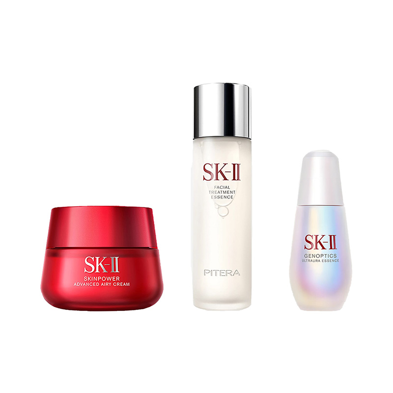 

SK II увлажняющий лифтинг набор для ухода за кожей успокаивающий увлажняющий 230мл+50мл+80г SK-II