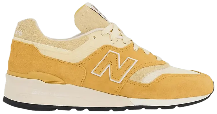 

Кроссовки Teddy Santis x New Balance 997 Made in USA, желтый