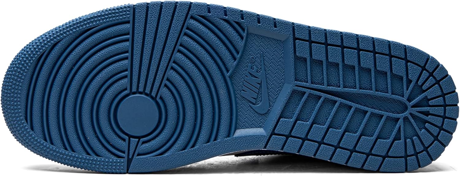 Кроссовки Jordan Mens Basketball Nike, белый/черный/синий — фото 4