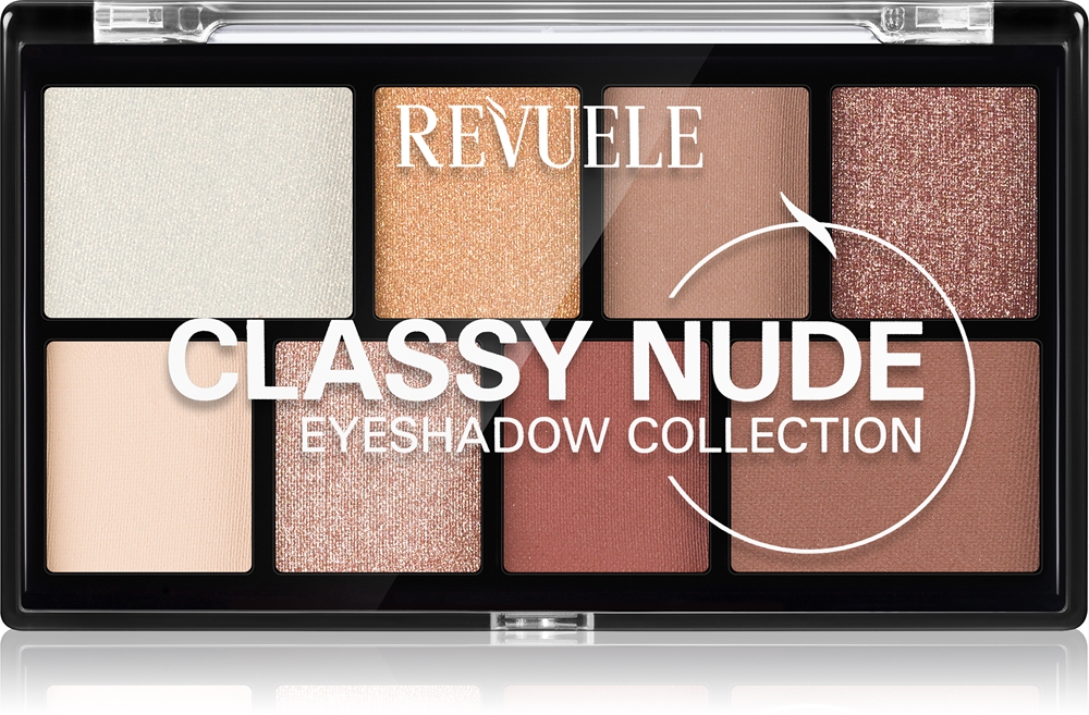 

Палитра теней для век Eyeshadow Collection Revuele, atspalvis classy nude 15 гр