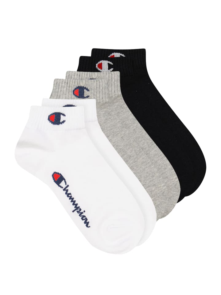 

Носки Champion, цвет 882 - grey/white/black