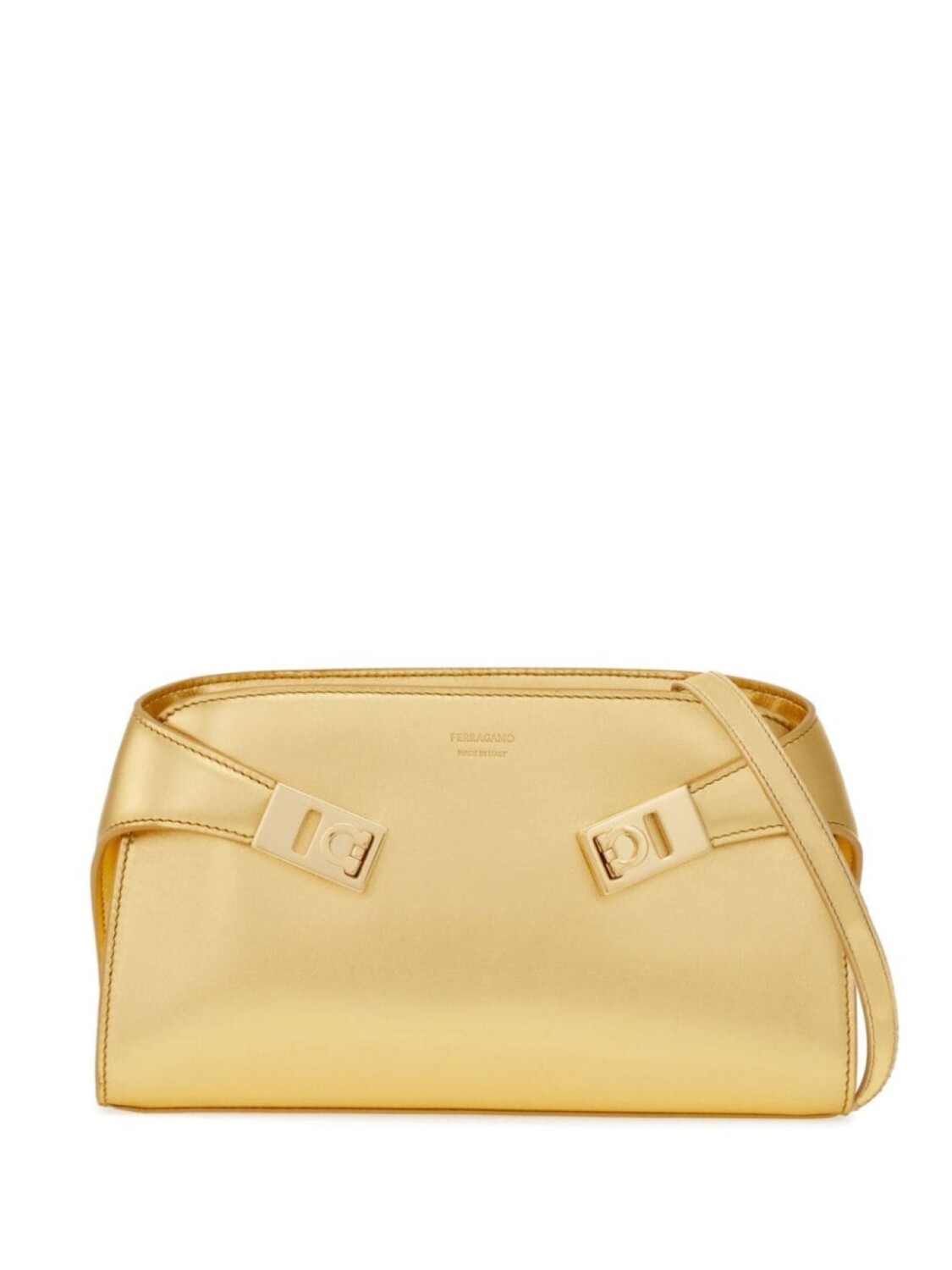 

Сумка через плечо Ferragamo mini Hug, золотой