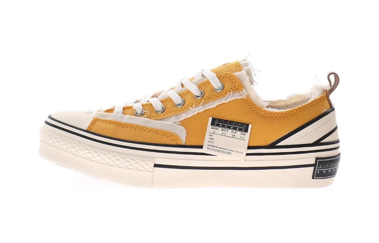 

Детские кроссовки для скейтбординга PS Low-top Yellow Xvessel