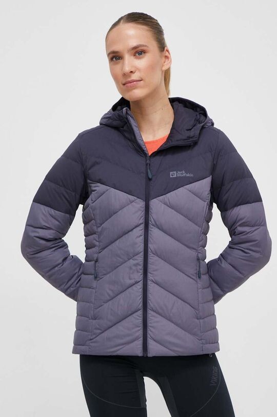 

Пуховая спортивная куртка Tundra Jack Wolfskin, темно-синий