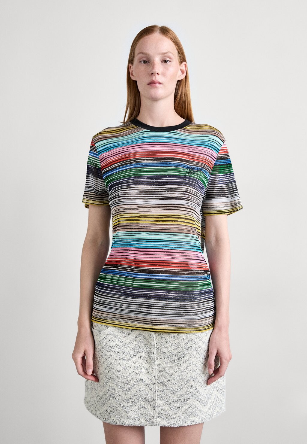 

Принт на футболке SHORT SLEEVE Missoni, разноцветный