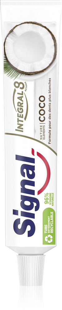 

Зубная паста Natural Elements Integral 8 Coco White Signal, coco 75 мл