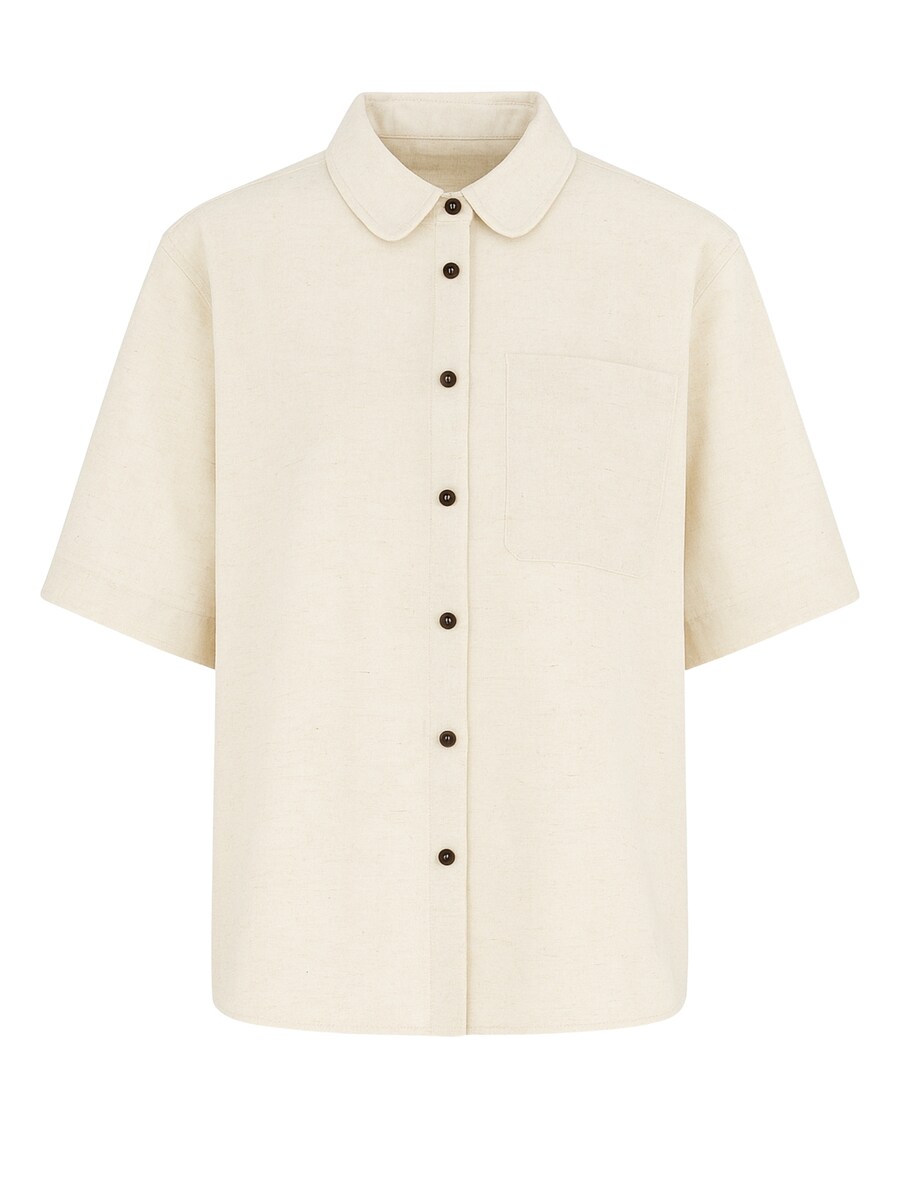 

Блуза NORR Linea, Light beige