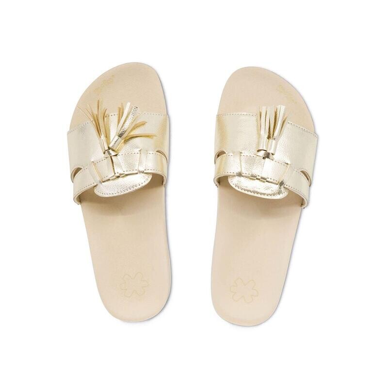 

Сандалии Flip Flop, цвет gold