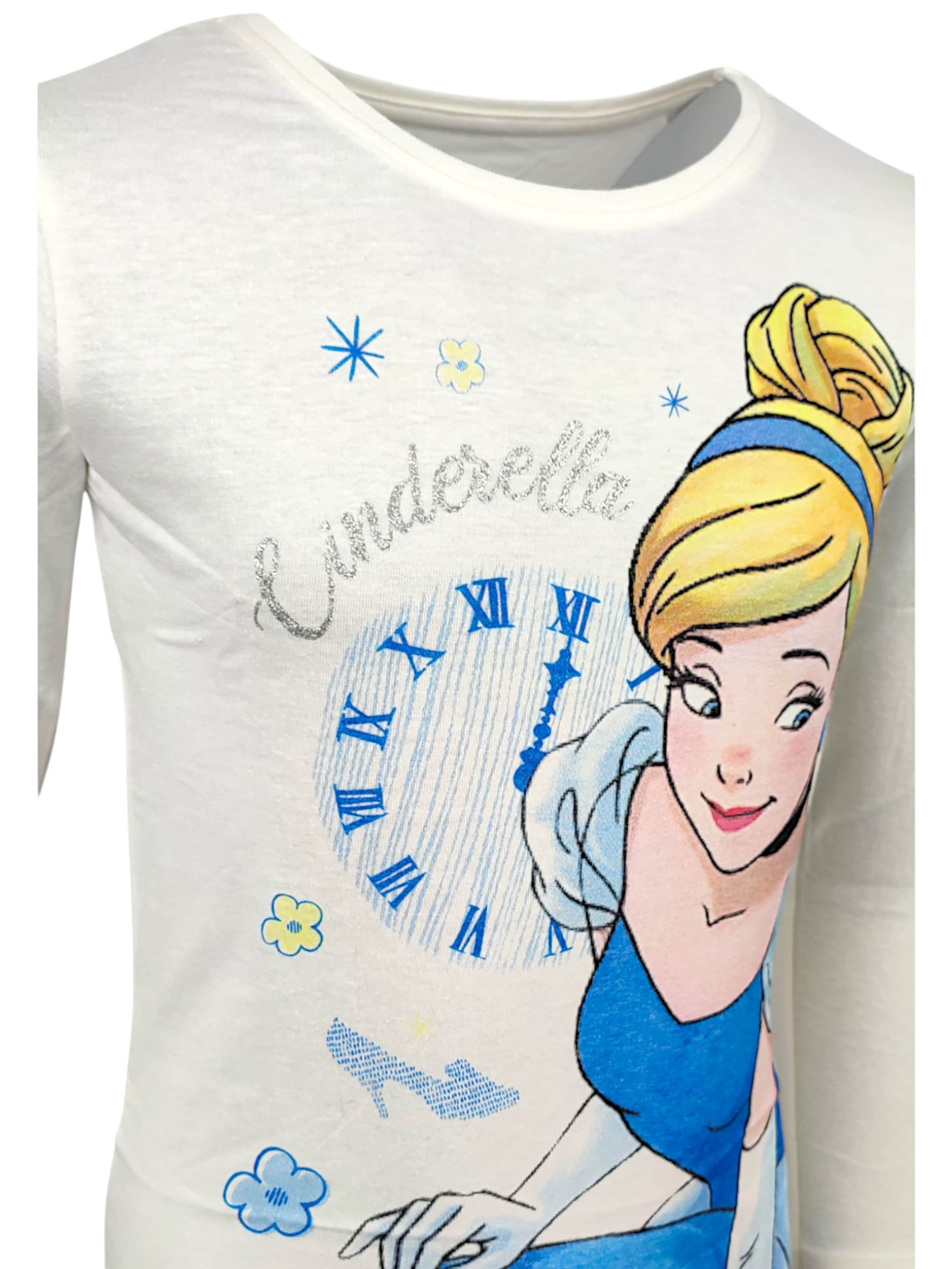 Disney Princess Лонгслив 'Langarmshirt Cinderella' в цвете Cream — фото 3