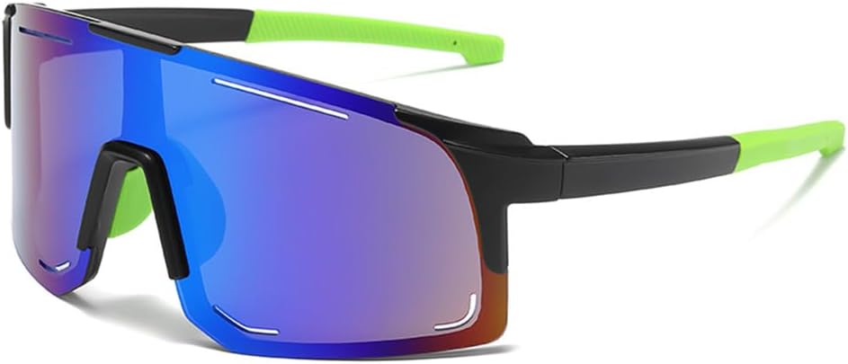 

Очки для верховой езды, велосолнцезащитные очки для мужчин и женщин, защита от ультрафиолета UV400, спортивные солнцезащитные очки для велосипеда, велосипедные очки, шоссейные очки Gogg KTUCN, Black Green