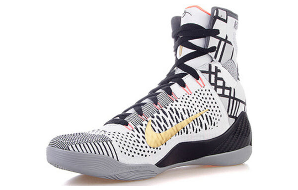 Кроссовки kobe 9 elite Nike, белый — фото 3