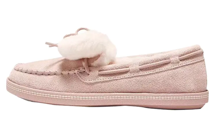 Лоферы женские телесно-розовые Skechers