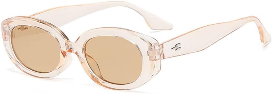 

Солнцезащитные очки в стиле ретро: прямоугольные женские, в маленькой оправе, овальные; мужские солнцезащитные очки для уличной фотографии, солнцезащитный козырек MTZJH, Champagne