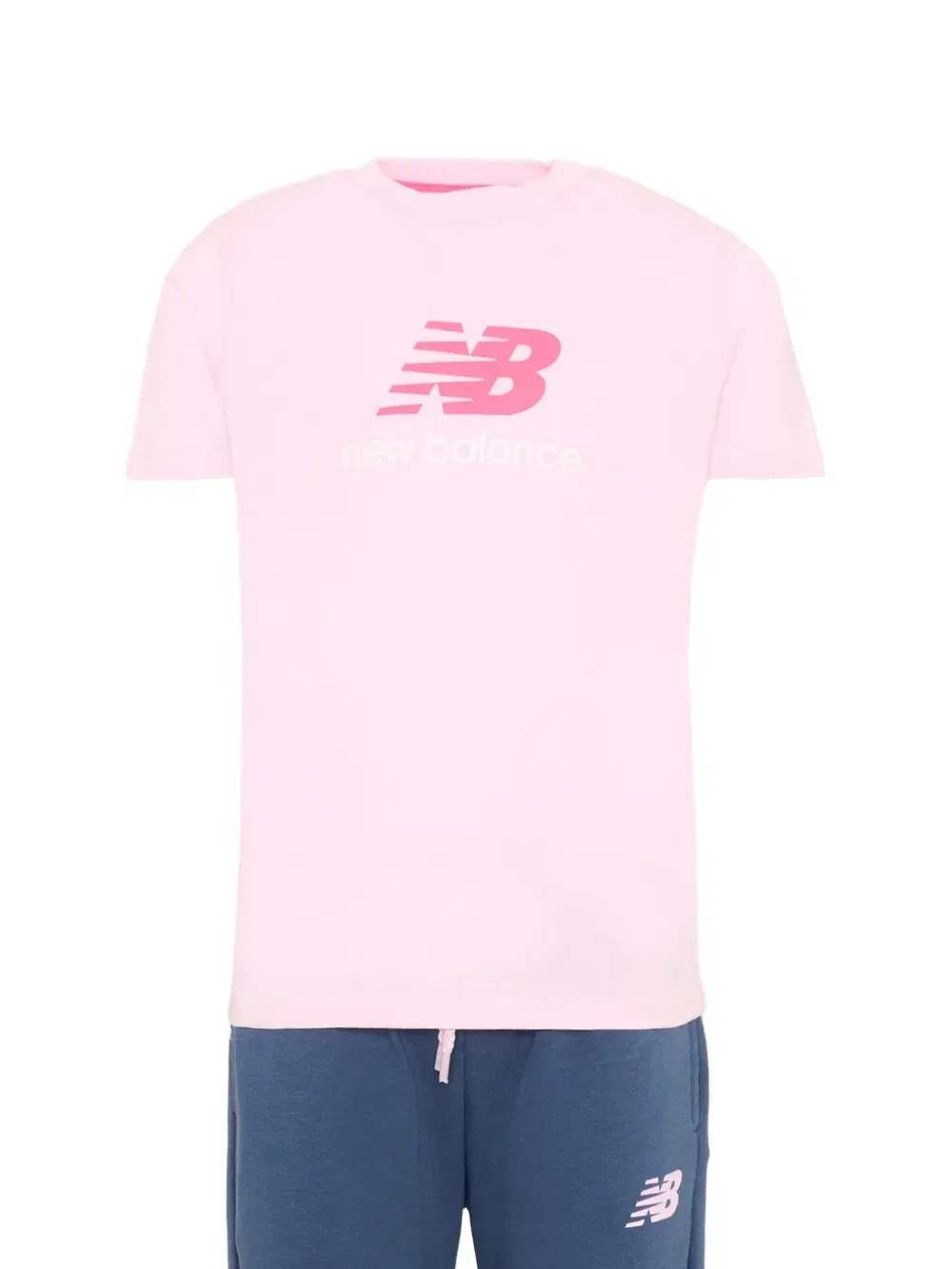 Спортивный костюм с логотипом New Balance Kids, розовый — фото 3