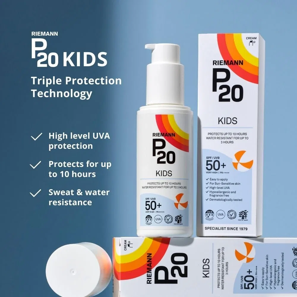 Детский солнцезащитный крем P20 SPF 50, 100 мл P20 — фото 2