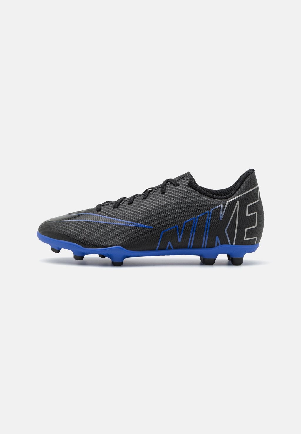 

Бутсы JR MERCURIAL VAPOR 15 CLUB MG UNISEX Nike, цвет black/chrome/hyper royal