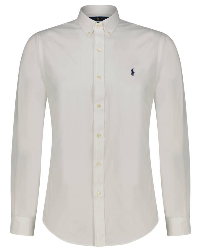 Повседневная рубашка с длинными рукавами Polo Ralph Lauren, белый