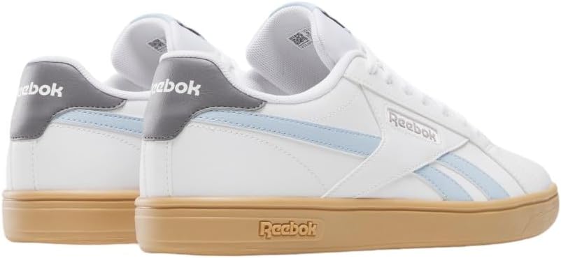 Кроссовки Reebok Unisex-Adult Reebok Court Retro, белый/голубой — фото 2