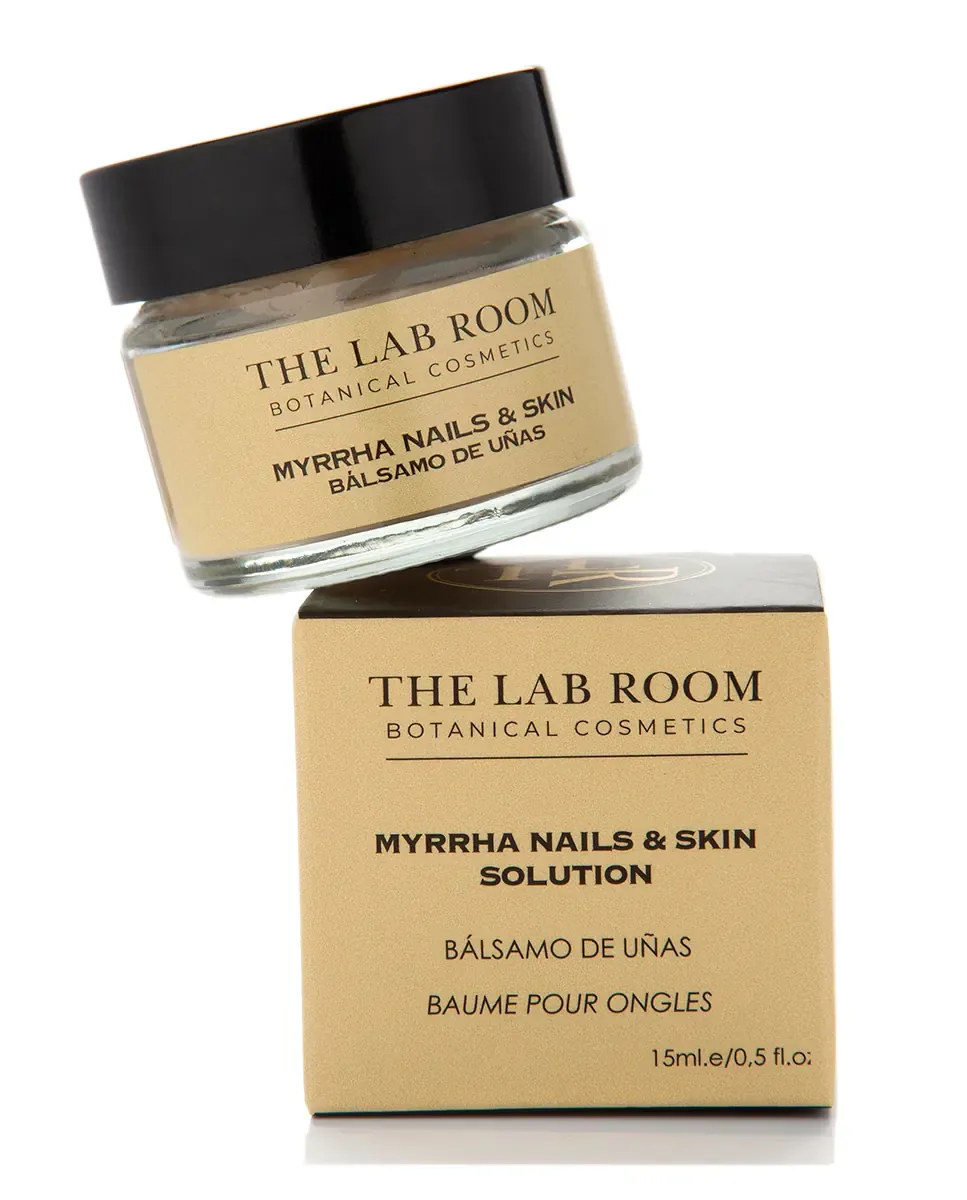 Лечебные средства для ногтей Myrrha nails & skin solution 15 мл The Lab Room — фото 2