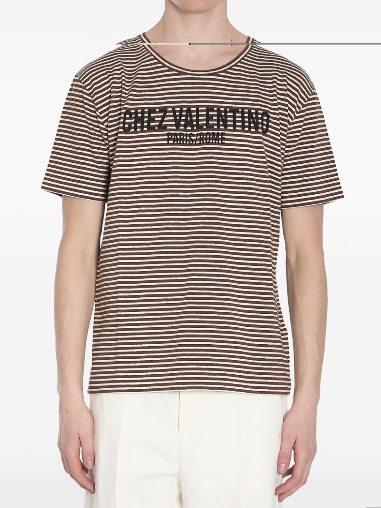

Valentino Garavani футболка Chez Valentino, коричневый