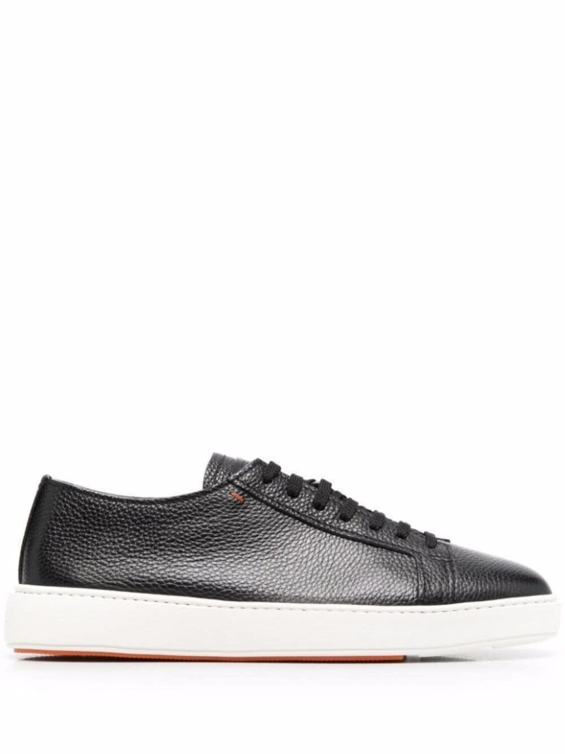 

Santoni кеды на шнуровке, черный
