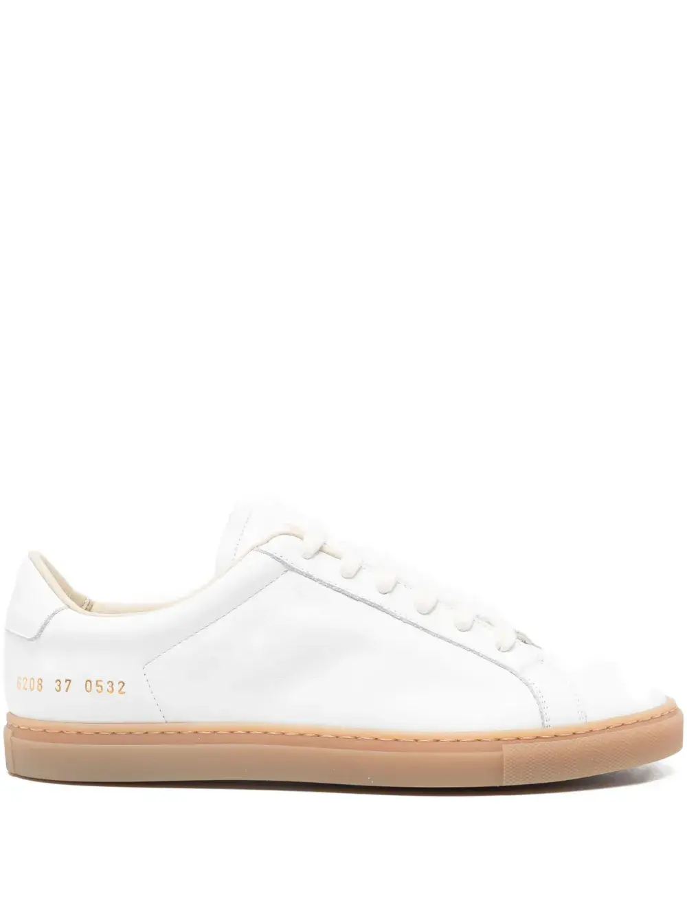 Кроссовки на кожаной подошве Common Projects, белый
