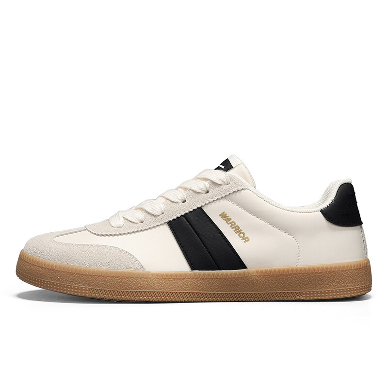 

Кеды, скейтборд обувь унисекс низкий верх коричневый Warrior