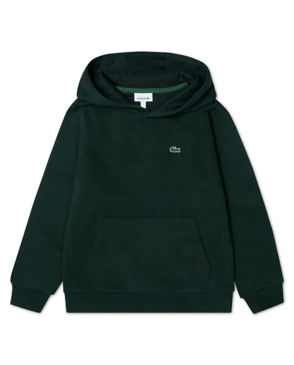 

Флисовая толстовка с капюшоном Core Fleece для мальчика Lacoste, зеленый