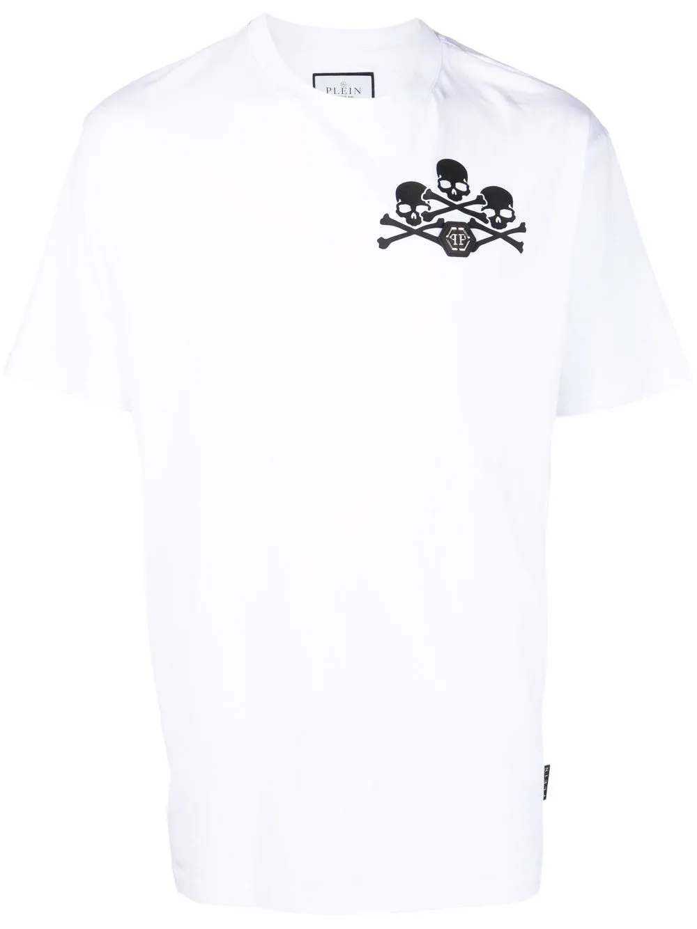 

Футболка с принтом Skull Philipp Plein, белый