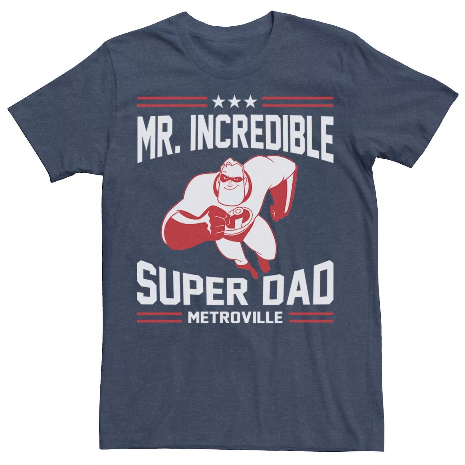 

Мужская футболка Disney/Pixar Incredibles Super Dad Licensed Character