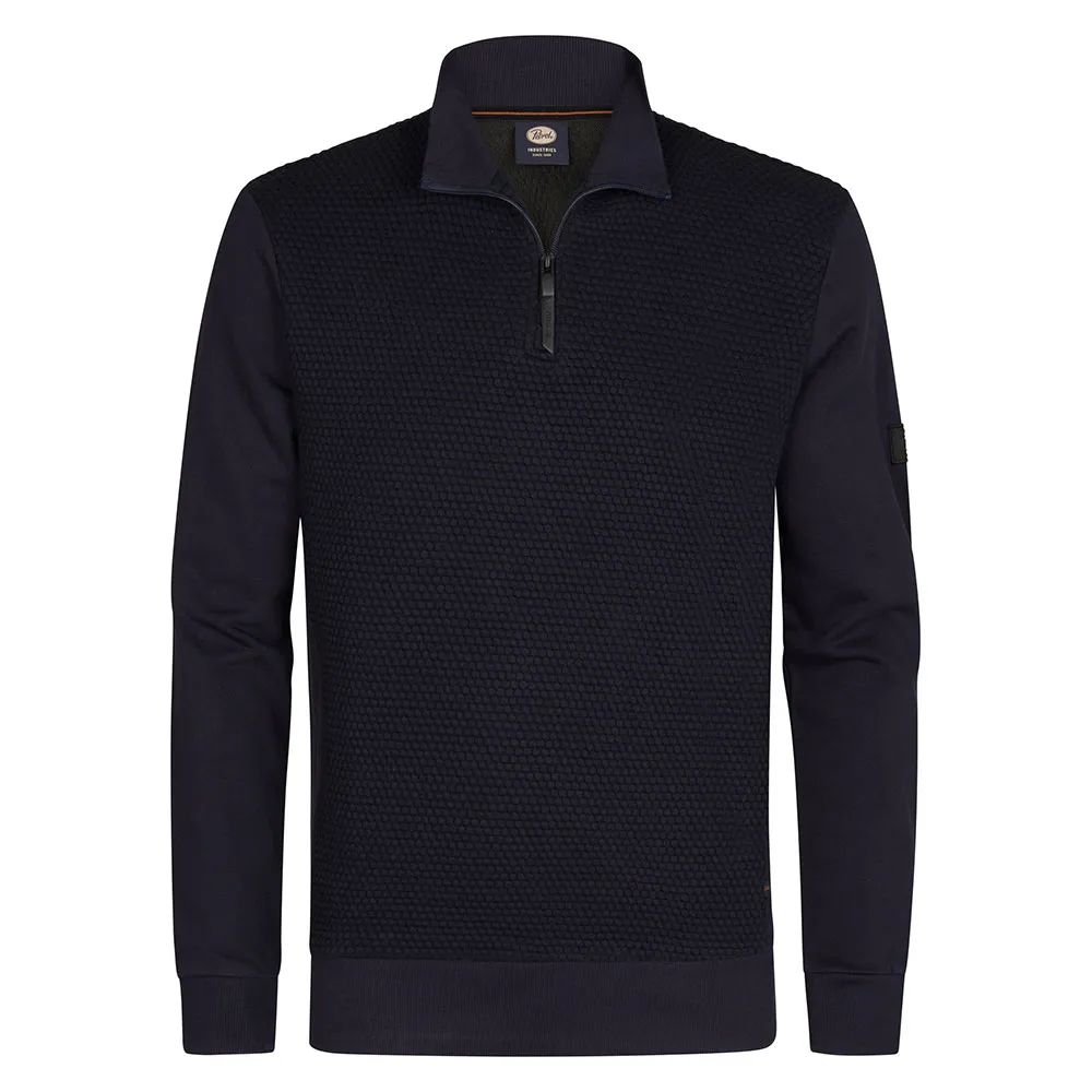 

Толстовка Petrol Industries M-3050-SWC368 half zip, черный